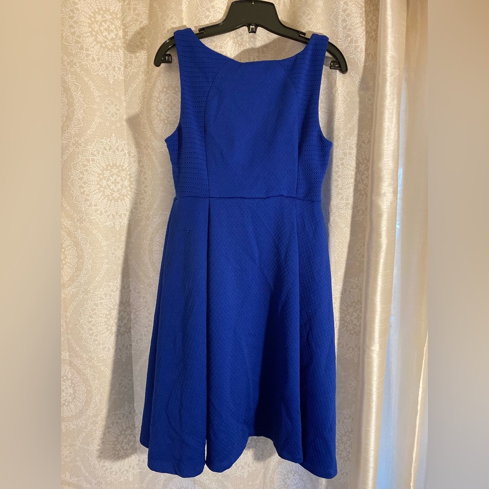 Torrid Skater Blue Dress - Picture 3 of 4